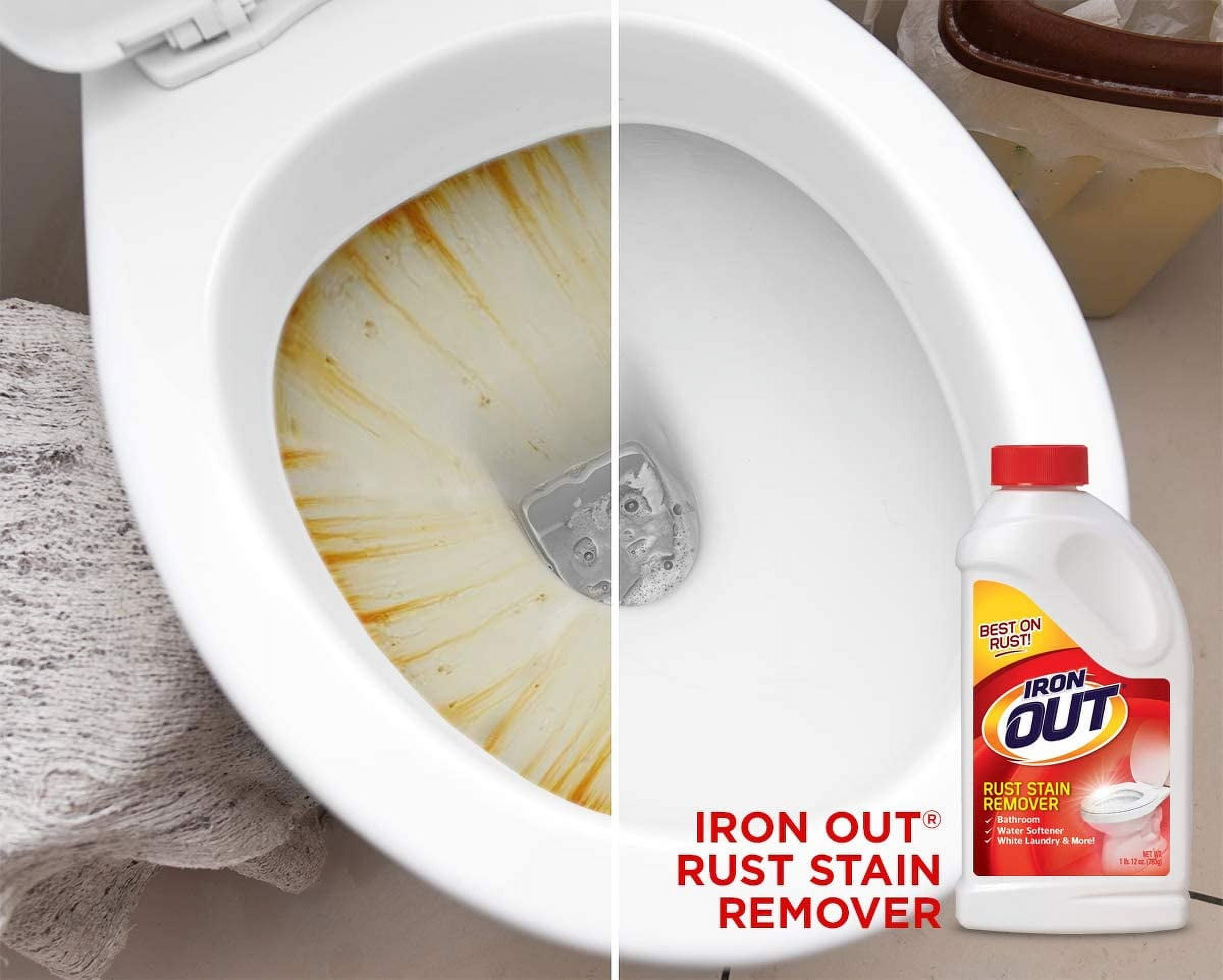 Iron OUT Rust Stain Remover Powder, 1 lb 12 oz, 6 Bottles