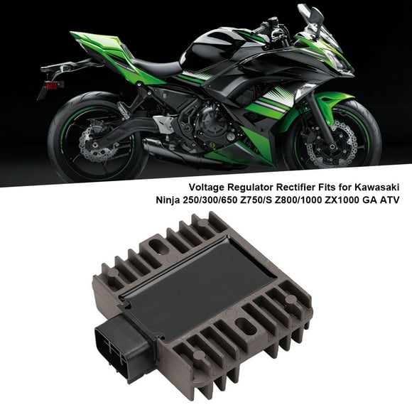 Regulador de voltaje, rectificador regulador de voltaje, se adapta al regulador rectificador para Kawasaki, funcionamiento suave del regulador rectificador