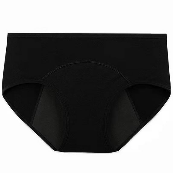 Spdoo Menstrual Period Underwear for Women Mid Waist Cotton Postpartum Ladies Panties Briefs for Girls Regular & Plus Size 3XL