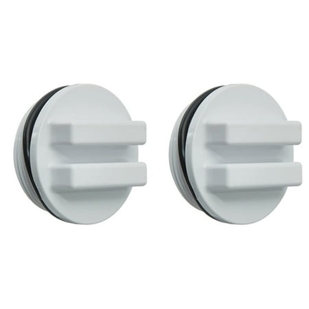 2PCS 1.5  Pool Return Line Winterizing Plug Filter Drain Plug with O-Ring