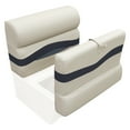 thumbnail image 4 of Wise BM1143-986 Premier Series Pontoon 27" Bench Cushion Set - Platinum / Spectra Navy / Cobalt, 4 of 9
