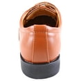 thumbnail image 4 of Urban Fox Cole Men's Classic Mens Dress Shoe | Formal Shoes | Round Toe | Lace Up | Slip Resistant Shoes for Men Light Brown 8 M US, 4 of 7