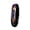 Black 4mm, variant on Purple Crystal Gold Foil Pattern Men and Women Tungsten Steel Ring
