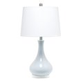 thumbnail image 1 of Lámpara de mesa Elegant Designs LT3312-LTB Ceramic Genie Tear Drop, 1 of 8