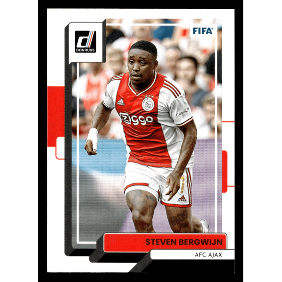 2023 Panini Donruss Soccer Trading Card Steven Bergwijn #142 AFC Ajax FIFA