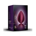 thumbnail image 2 of Rocks Off Knickerbocker Glory Clitoral Vibrator With Remote Control, Burgundy, 2 of 5