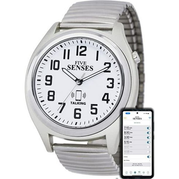 FIVE SENSES Bluetooth Atomic Talking Watch for Visually Impaired