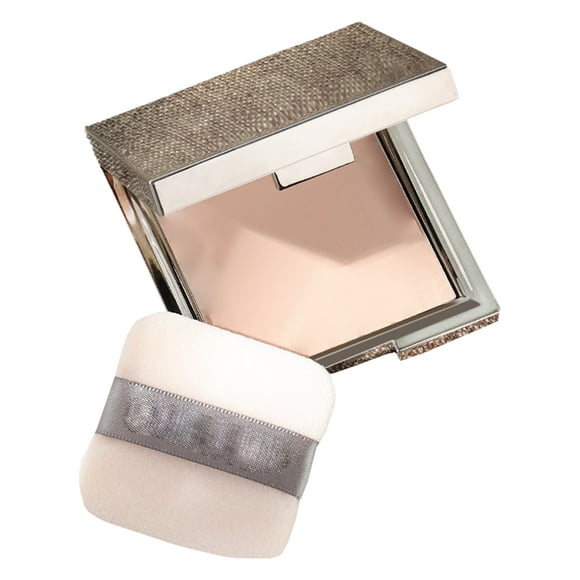 Base de maquillaje en polvo compacto mineral, control de maquillaje, fijación en polvo, cobertura ligera y transparente, resistente al agua, sin talco, para el rostro.