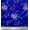 Royal Blue, variant on Soimoi Black Cotton Duck Fabric Leaves & Periwinkle Floral Print Fabric by the Yard 42 Inch Wide