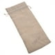thumbnail image 5 of Cubierta para vino, 12 piezas Bolsa decorativa de tela de lino simple Bolsa con cordón para vino Grado profesional, 5 of 9