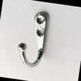 thumbnail image 5 of Coat Hook, 30 Unique Pieces Metal Hooks And Racks Storage With Screws For Home, Shelves, Drawers, Lockers, Bath - Silver, 5 of 5