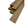 thumbnail image 1 of Black Walnut Lumber Board Combo 3/4" x 2" (5 Piece ) | 3/4" Lumber Boards | 3/4" Boards | Cutting Board Blocks, 1 of 5
