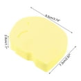 thumbnail image 4 of Unique Bargains 1 Pc Elephant Shape Bath Sponge Body Scrubber Yellow, 4 of 6
