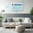thumbnail image 6 of Ktaxon 8000 BTU Through the Wall Air Conditioner with Remote & App Control, Energy Saving Wall AC Unit with Timer for Bedroom, Living Room, Apartment, Dorm up to 350 Square Feet, 115V/60Hz, 6 of 12