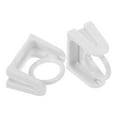 thumbnail image 3 of Troglfold shower rod holder Curtain Rod Holder Hook 2pcs Rotatable Ring Brackets for Home Hotel Bathroom,1.97"X1.57"X0.39", 3 of 10
