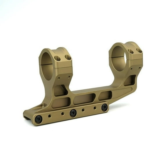 34mm Cantilever Scope Mount with Micro Optic Platform CNC Aluminum One-Piece Mounting Base for 20mm Rails
