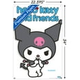 thumbnail image 3 of Hello Kitty and Friends: Hello - Kuromi Feature Series Wall Poster with Pushpins, 22.375" x 34", 3 of 3