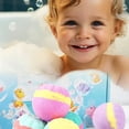 thumbnail image 4 of Upgrade Natural Sea Color Changing Spa Bath Bombs 2026 9 Pack With Interactive Surprise Inside Cute Scented Themed Bath For Kids, 4 of 6
