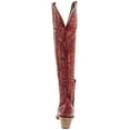 thumbnail image 3 of Corral Womens Women`s  Distressed  Embroide 20In Top Boot 8 M Red, 3 of 5
