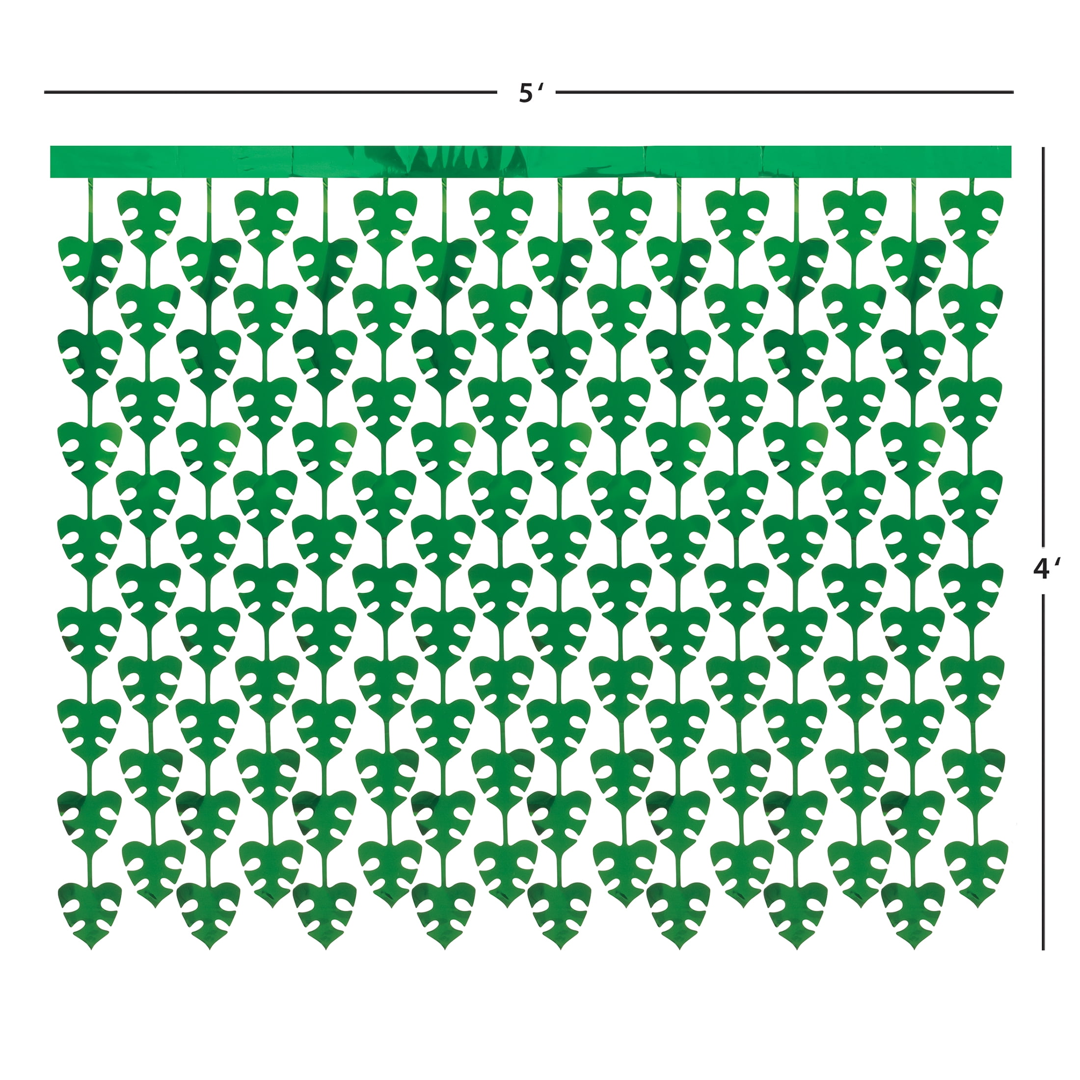 Green Leaves Die Cut Photo Booth Backdrop, by Way To Celebrate