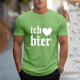 thumbnail image 5 of Razzly Men's Graphic T Shirt Funny Print Short Sleeve Casual Tee Comfortable Summer Top for Daily Wear Lightweight Breathable Blend(Green,3XL), 5 of 6