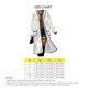 thumbnail image 5 of Chaqueta larga para mujer, abrigo con solapa para mujer, abrigo largo de invierno para mujer, rendimiento potente, 5 of 5