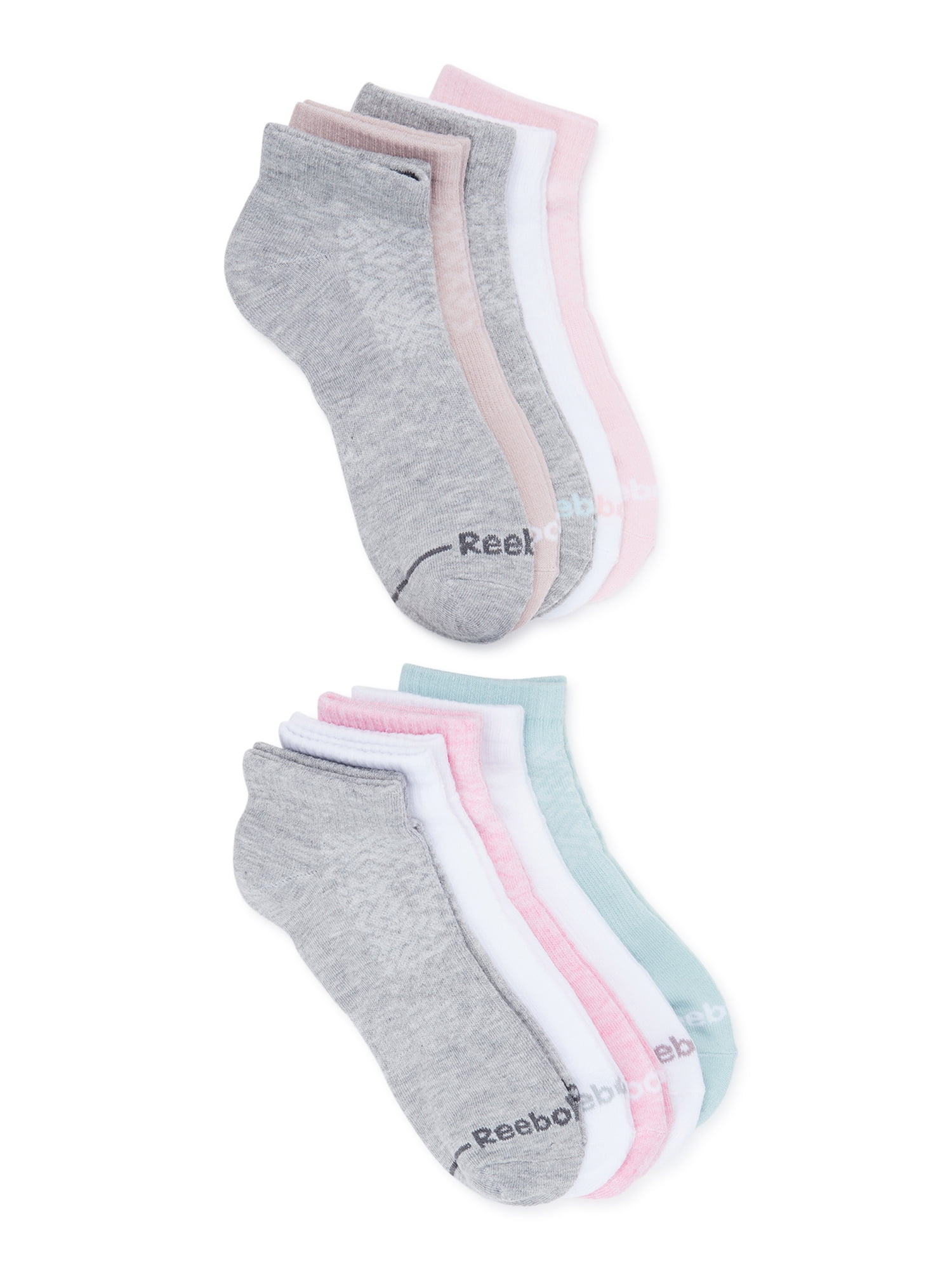 Reebok Women's Performance Lightweight Ankle Socks, 10-Pack