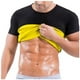 thumbnail image 2 of Body Para Hombre Sports Sweat Shapewear Tummy Fitness Body Shaper Chaleco de Manga Corta Top Odeerbi ODB141624, 2 of 9