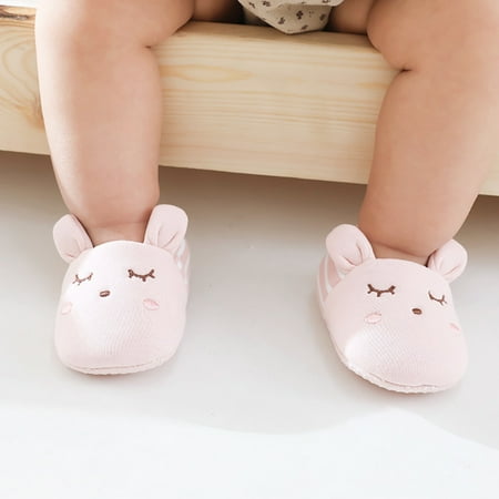 

TOWED22 Toddler Slippers Girl Baby Boys Socks Cartoon Non-Slip Sandals Shoes Girls Floor Prewalker Cute Shoes For Teen Girls Pink