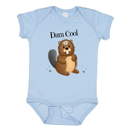 

Inktastic Dam Cool Beaver Gift Baby Boy or Baby Girl Bodysuit
