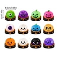 thumbnail image 2 of Halloween Dumpling Squishy Blind Box, 6 Random Pumpkin Stress Toy with Display Case, Soft Sensory Squeeze Toy for Party Favors, Desk Decor and Gifts for Kids Adults, 2 of 5