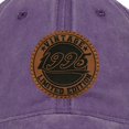 thumbnail image 2 of Vintage 1995 30th Birthday Gifts for Men Women Funny Adjustable Washed Leather Patch Baseball Cap Gift Ideas, 2 of 6