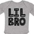 thumbnail image 4 of Inktastic Little Brother Lil Bro Boys Boys Long Sleeve Baby Bodysuit, 4 of 5