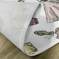thumbnail image 5 of Ambesonne Heels and Dresses Place Mats Set of 4, Summer Theme, Standard Size, Multicolor, 5 of 6