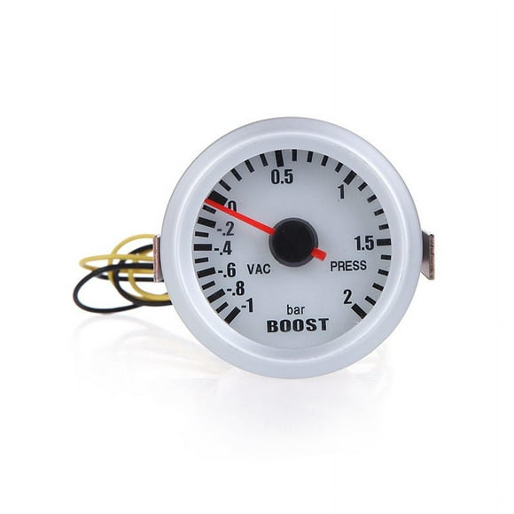 Digital Meter,Meter Auto Car Auto Car 2 52mm -1~2bar Led Boost Press Meter Turbo Boost Press Meter Auto 2 52mm Boost Meter 2 Pvc Boost Kit Turbo (turbo Qahm -1~2bar) Qisuo