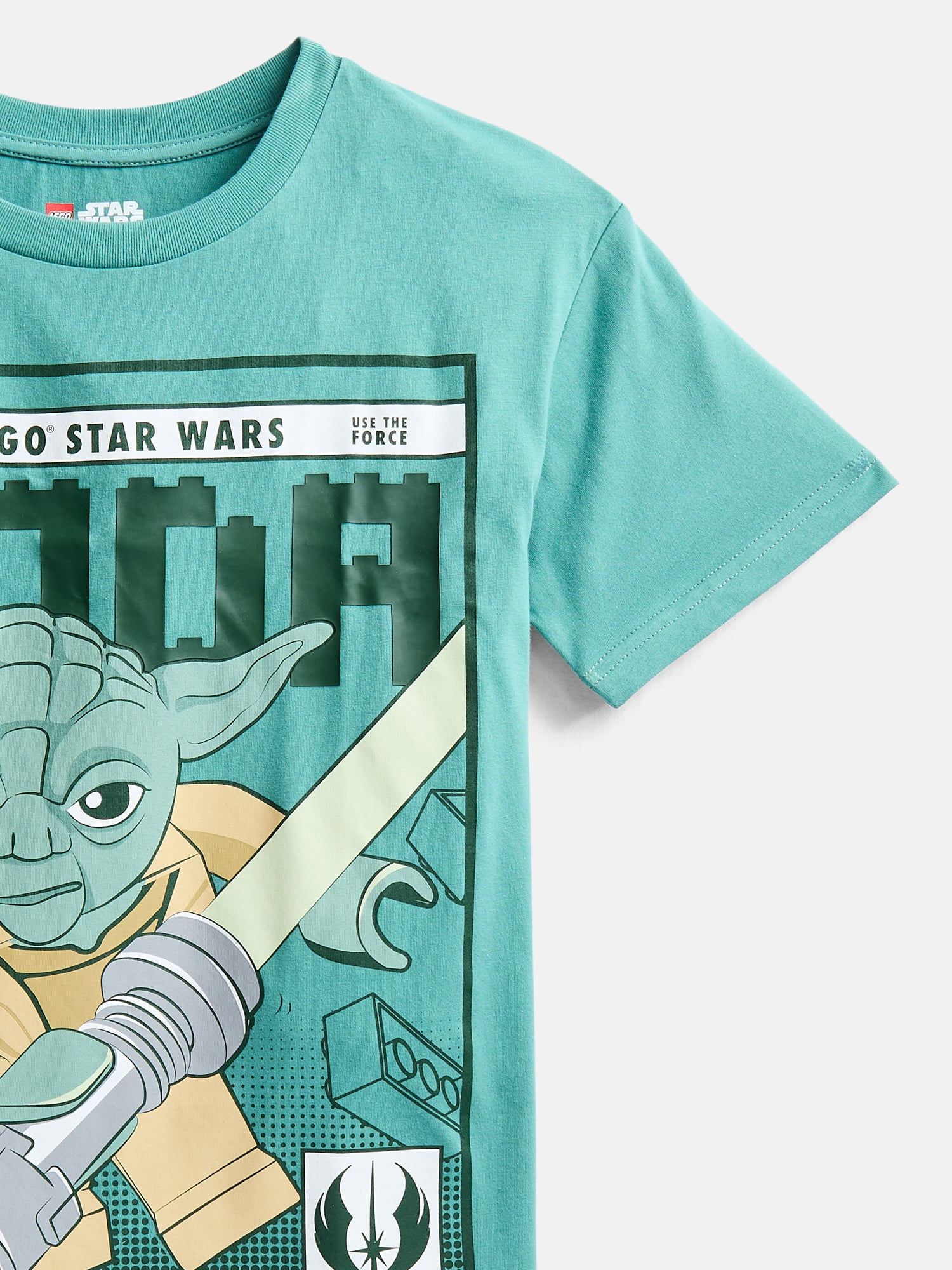LEGO® Star Wars Boys' Graphic Crewneck Tee with Short Sleeves, Sizes 4-18