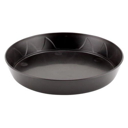 Black Saucer - Gro Pro Heavy Duty Black Saucer - 6 in (100/Cs)