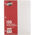 thumbnail image 1 of Ruled Refill Paper, 3 Hole Punched, 10-7/8 X 8-3/8 Inches, 150 Sheets, White (77193), 1 of 2