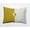Mustard, variant on 16" x 16" Simply Daisy Modern Heart Polyester Indoor/Outdoor Pillow, Cornflower Qty 1