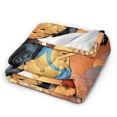 thumbnail image 3 of Invincible Throw Blanket Soft Lightweight Cozy Plush Flannel Bed Blanket Fuzzy Fluffy Fleece Blankets for Bedroom Living Room Couch Office 40"X30", 3 of 8
