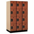 thumbnail image 3 of Salsbury  Four Tier Designer Wood Locker - Cherry - 15 in., 3 of 4