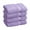 Purple, variant on Premium Egyptian Cotton Highly Absorbent Assorted 4-Piece Plush Towel Set - 20" x 30"