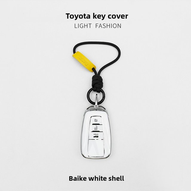 Car Key Fob Cover Case Protector For 2024 Toyota RAV4 Key Fob Cover Highlander Frontlander Venza Key Case