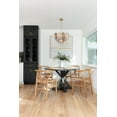 thumbnail image 6 of Crystorama Addis 6 Light Aged Brass Chandelier - 19.75"W x 14"H x 19.75"D, 6 of 13