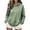 Green2, variant on Womens Camo Sweatshirt Leopard Print Drop Shoulder Pullovers with Kangaroo Pocket Fall Winter Casual Pullover Tops ( XXL)