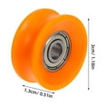 thumbnail image 2 of FUEENIRVA 5Ud Polea Guía De Nylon Para Armarios Con Rodamiento Y Fácil Instalación, 2 of 6