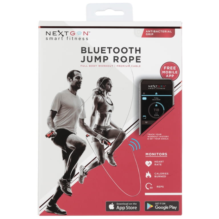 Smart Jump Rope Machine – Corda elettronica per saltare con telecomando, 2 velocità regolabili, attività fitness per casa, palestra, feste in famiglia