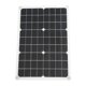 thumbnail image 3 of Kit de panel solar monocristalino de alta tasa de conversión, salida de interfaz USB dual, panel solar DIY para senderismo, camping, 20 W, 5 V, 3 of 14