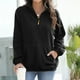 thumbnail image 5 of Puntoco - Sudadera de manga larga para mujer, color empalmado, blusa Puntoco Puntoco-224, 5 of 7