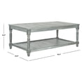 thumbnail image 5 of Oakley Indoor/Outdoor Modern Wood Coffee Table, 5 of 5